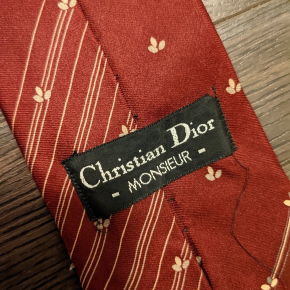 Vintage Christian Dior tie - Picture 2 of 2